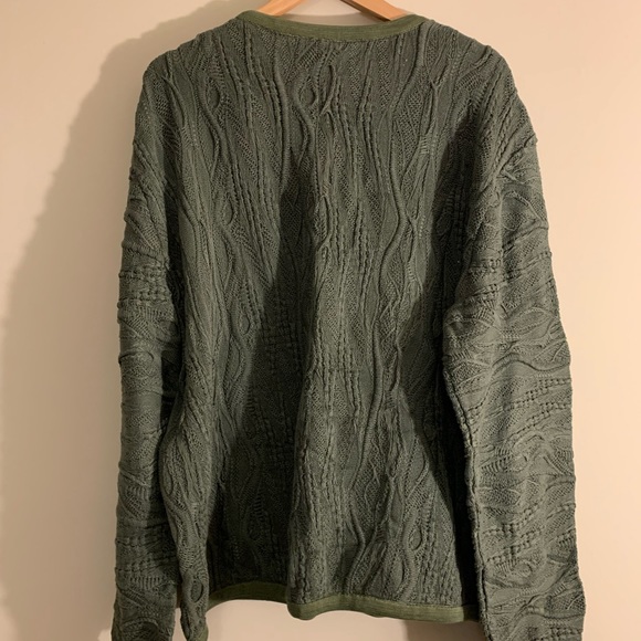 S O L D • COOGI sweater hunter green size XL EUC - Picture 6 of 9